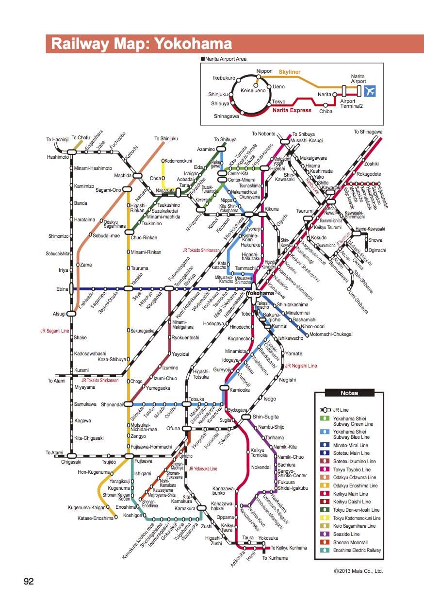 ชิน japan. kgm นแผนที่สถานี