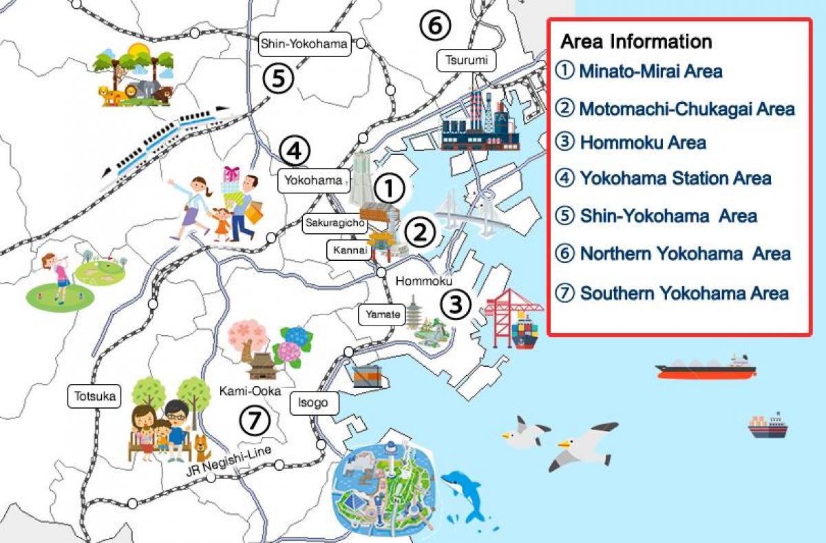 Japan. kgm เที่ยวชมสถานที่บนแผนที่