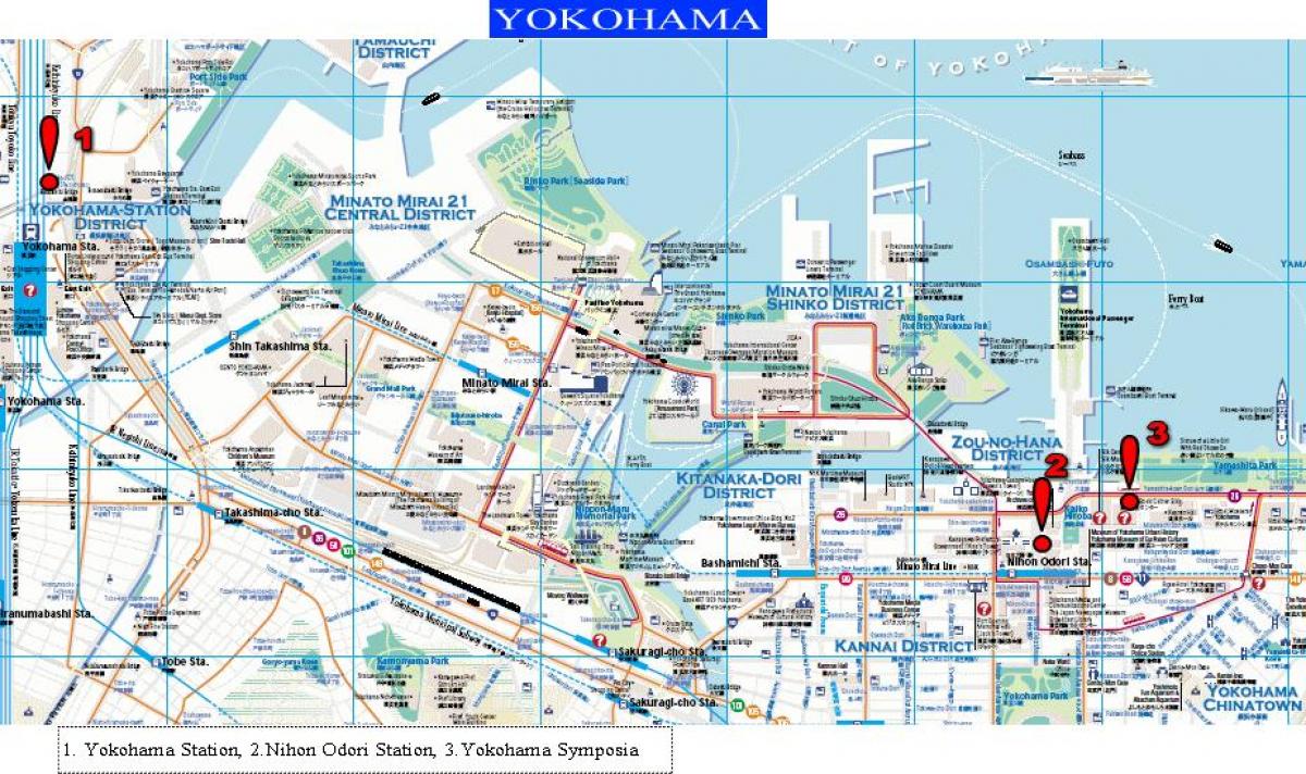 Japan. kgm เดินแผนที่