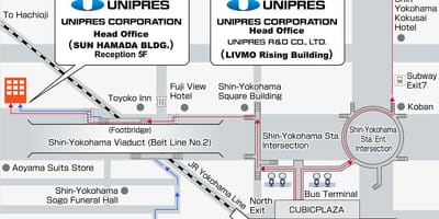 แผนที่ของชิน japan. kgm