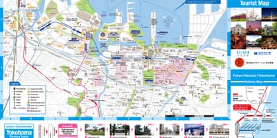 แผนที่ของ japan. kgm attractions
