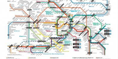 แผนที่ของ japan. kgm จูเนียร์